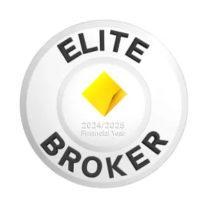 Commonwealth Bank Elite Broker 2024/2025 badge